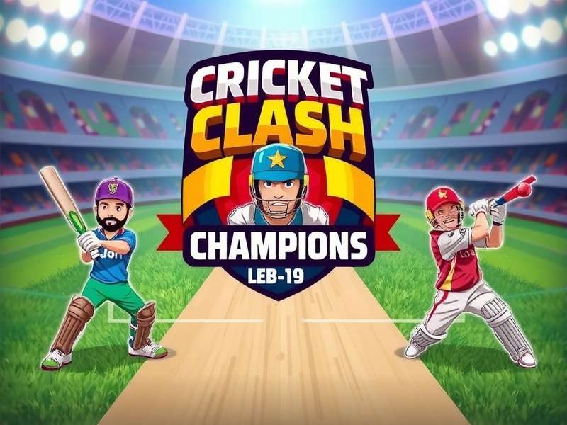 Cricket Clash Champions Game Banner